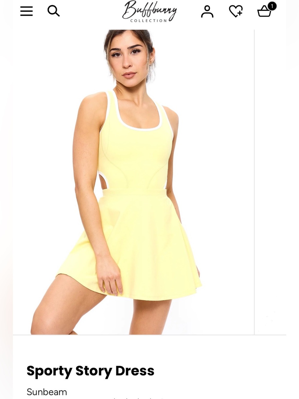 Buffbunny story yellow dress